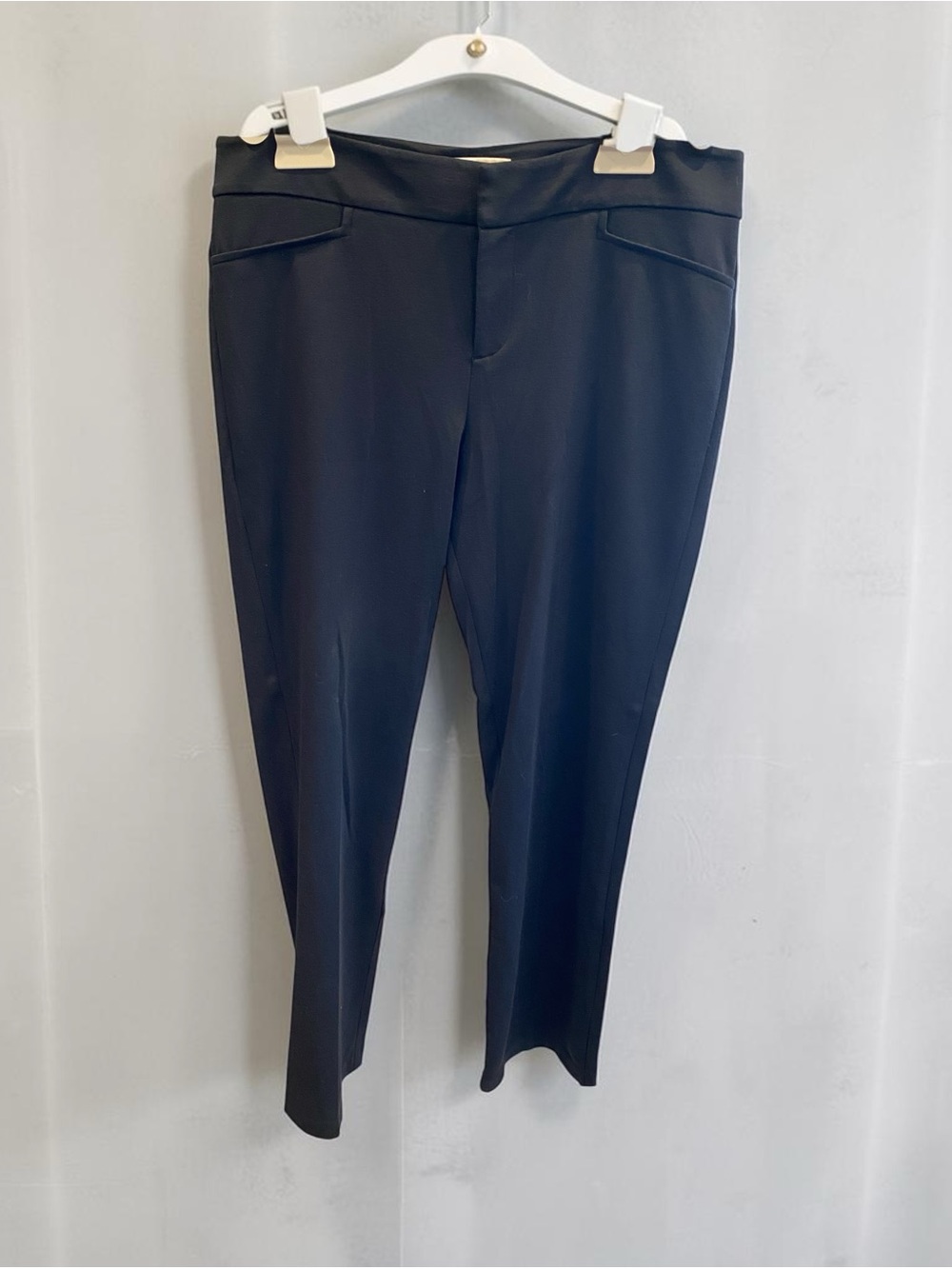 Michael Kors Black Tailored Stretch Dress Pants